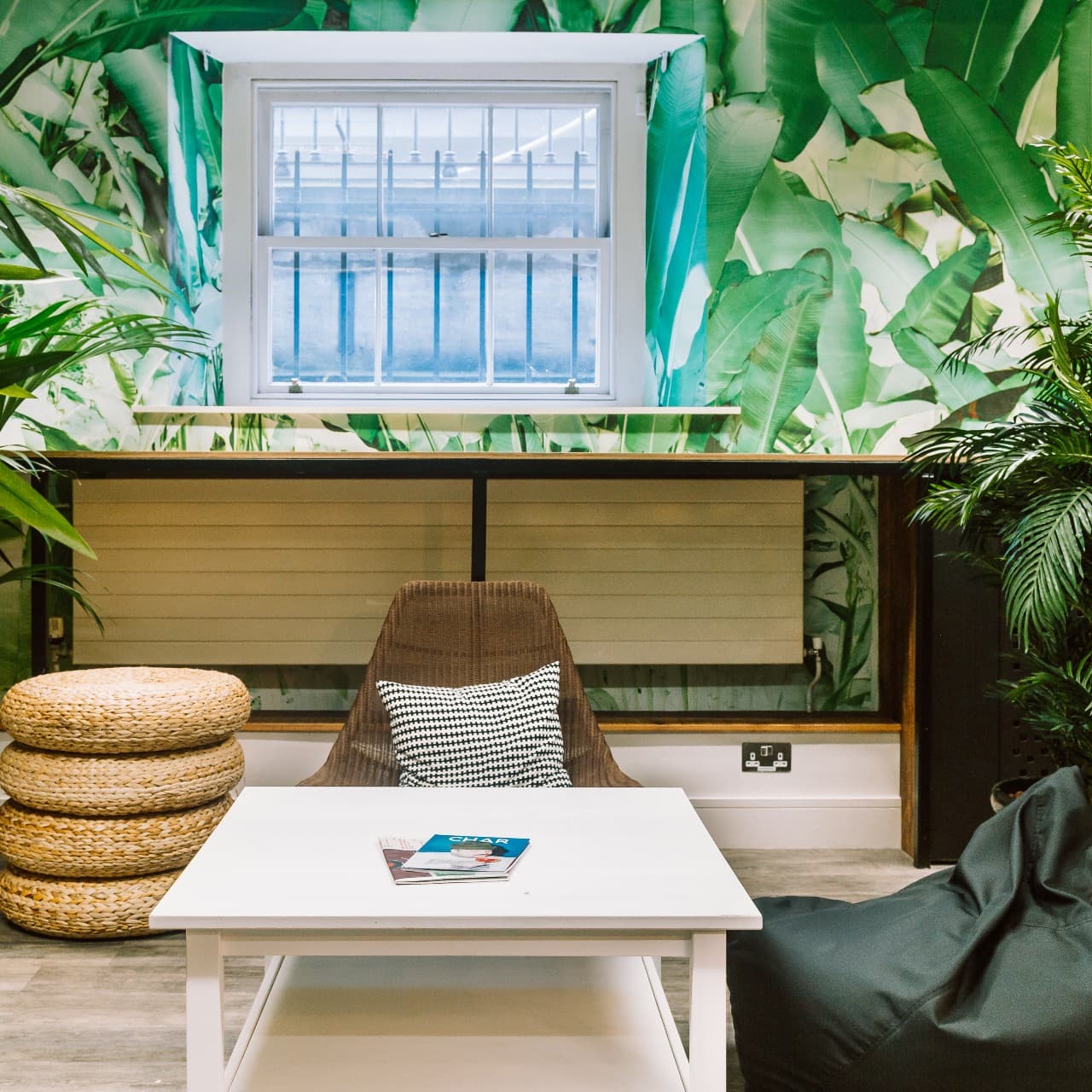 Huckletree Dublin zen garden