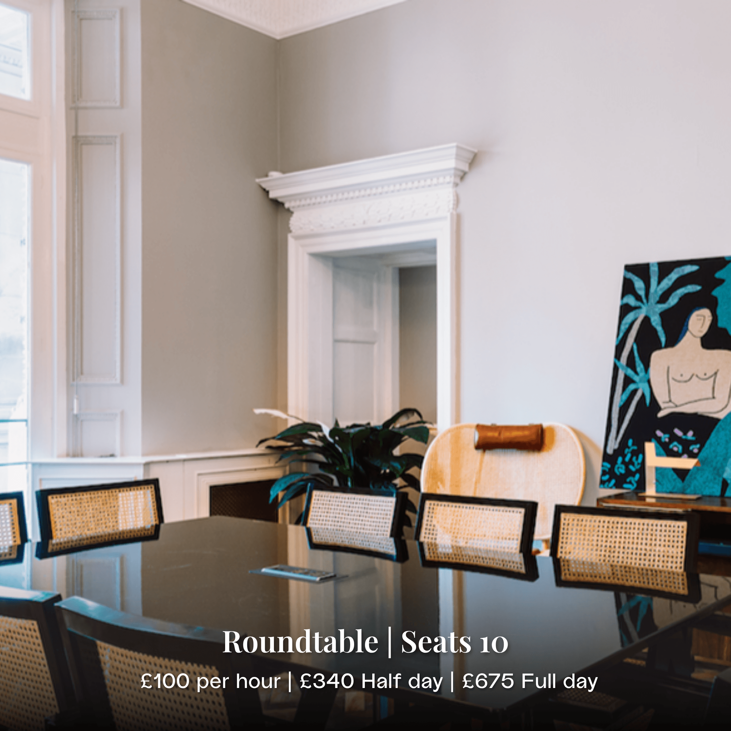 Roundtable meeting room