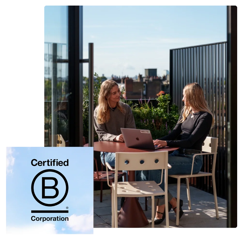 B corp logo