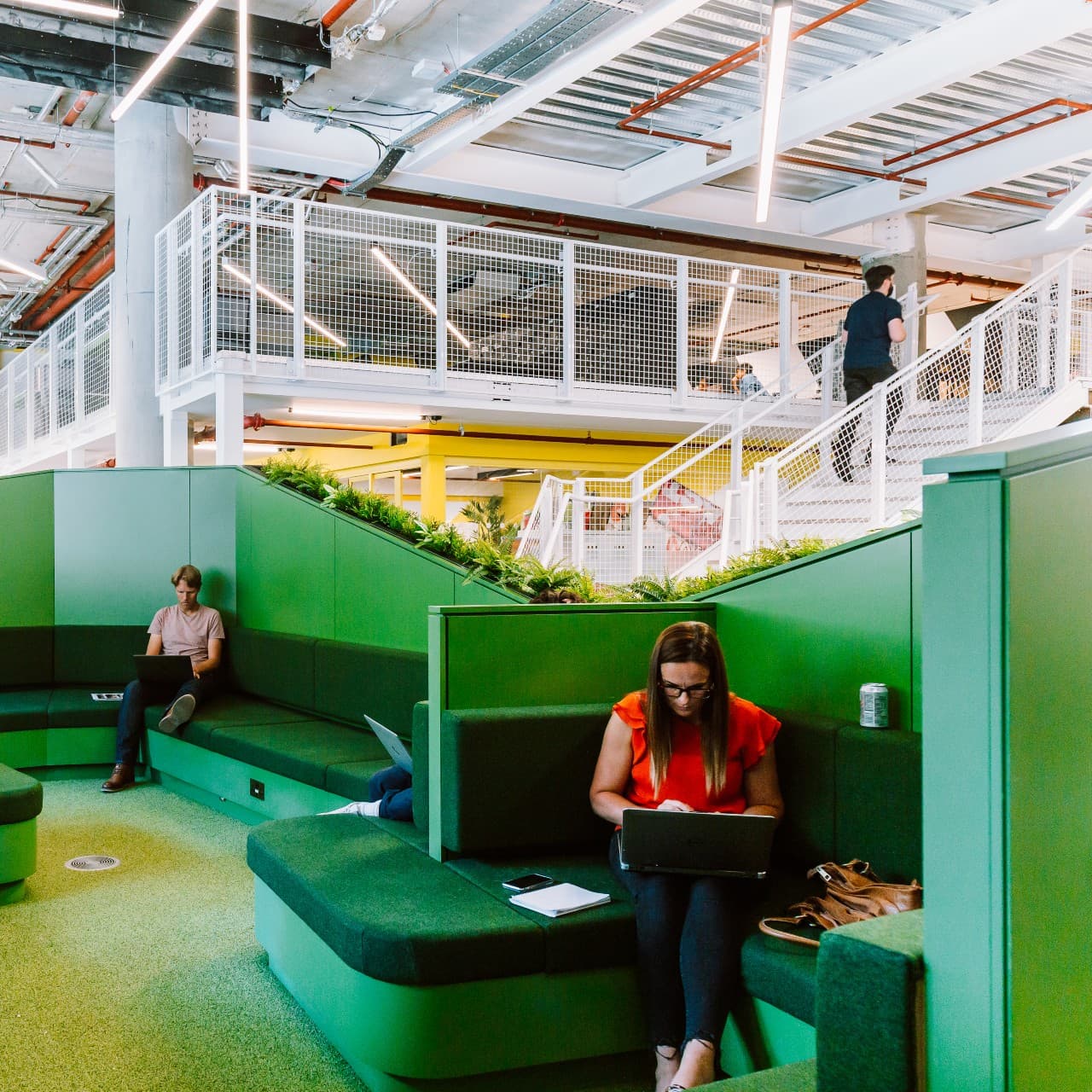 Huckletree White City Breakout Area