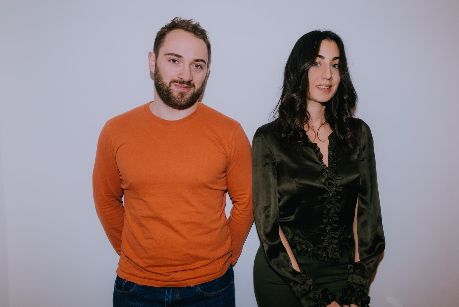 Huckletree founders Gaby and Andrew
