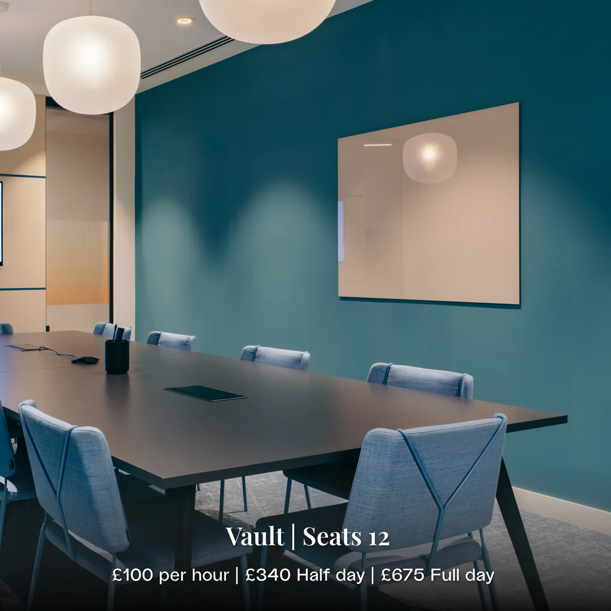 vault  meeting room in 8 bishopsgate