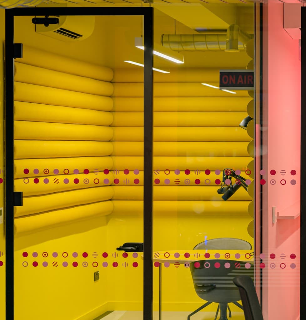 Huckletree Ancoats podcast studio