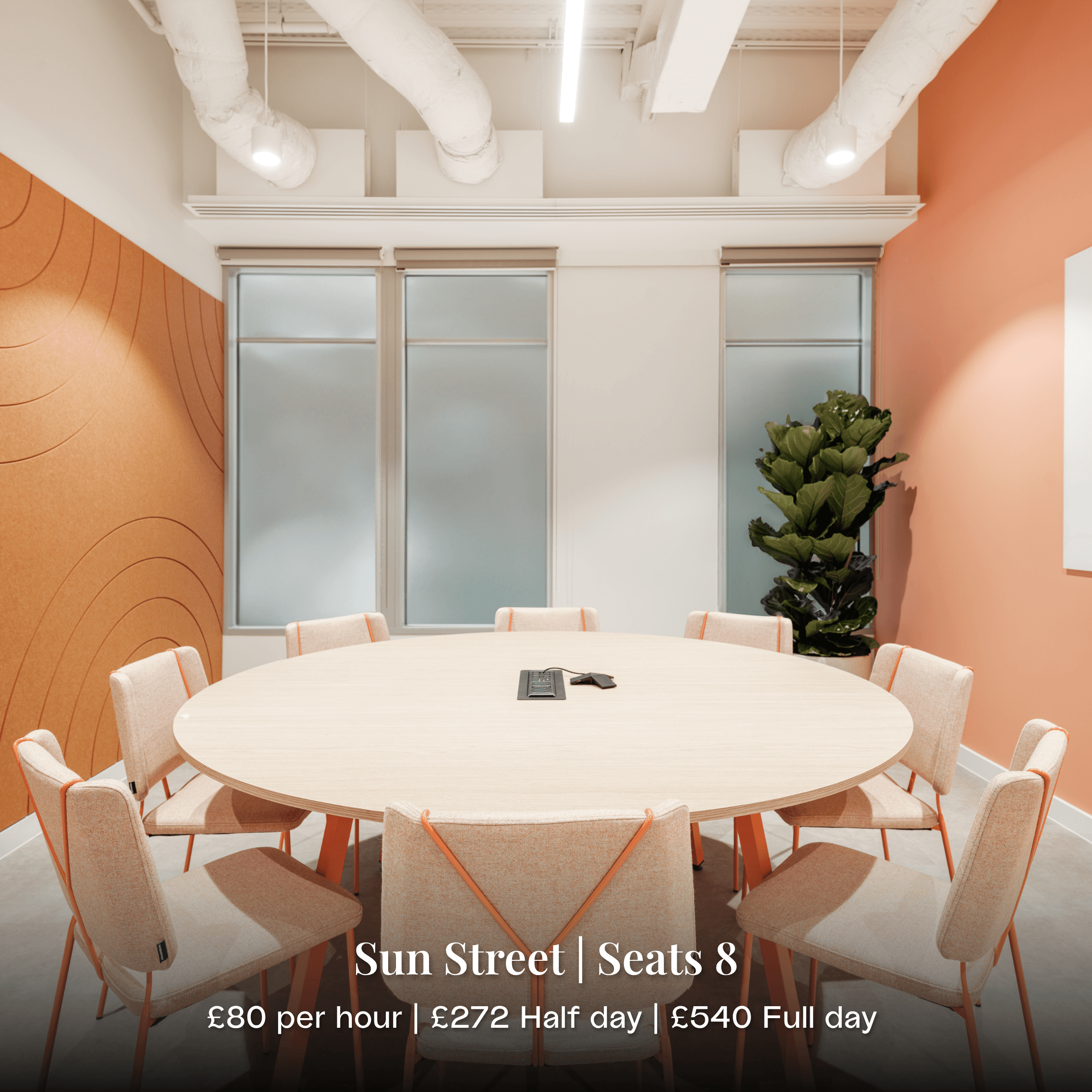 Sun street meeting room