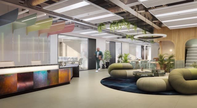 street view of the Huckltree Bishopsgate office Hub building