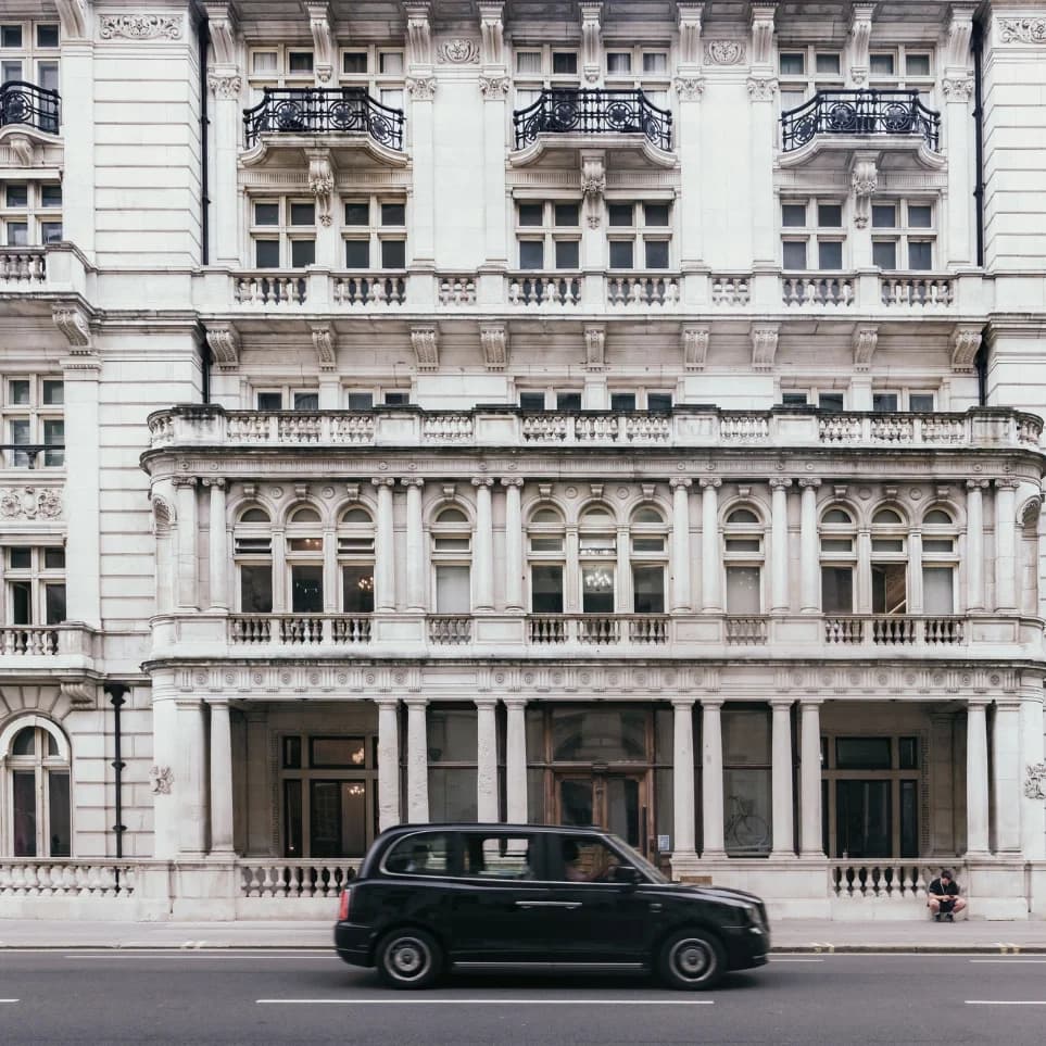 outside of the building 