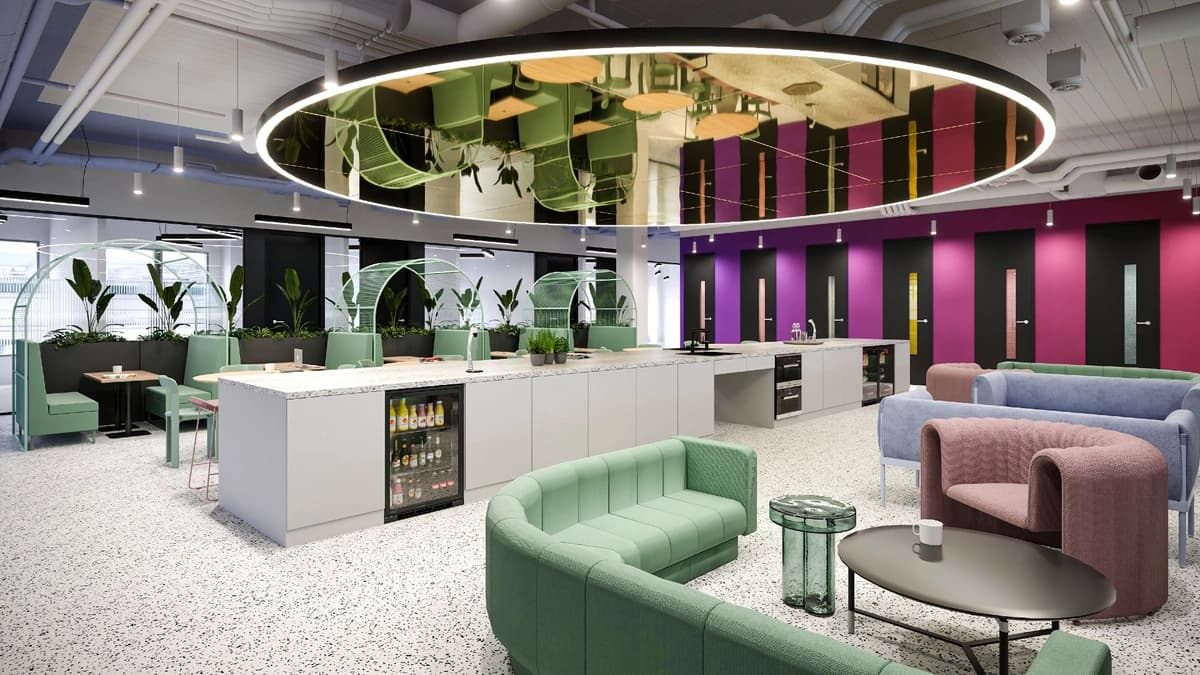 Huckletree liverpool street members bar 