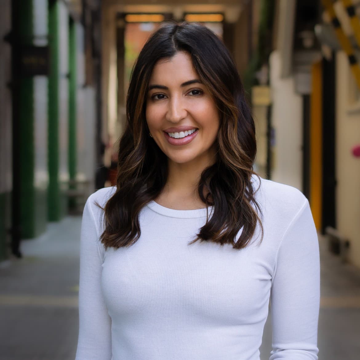 Huckletree ambassador Shirin Dewerpe Kouros