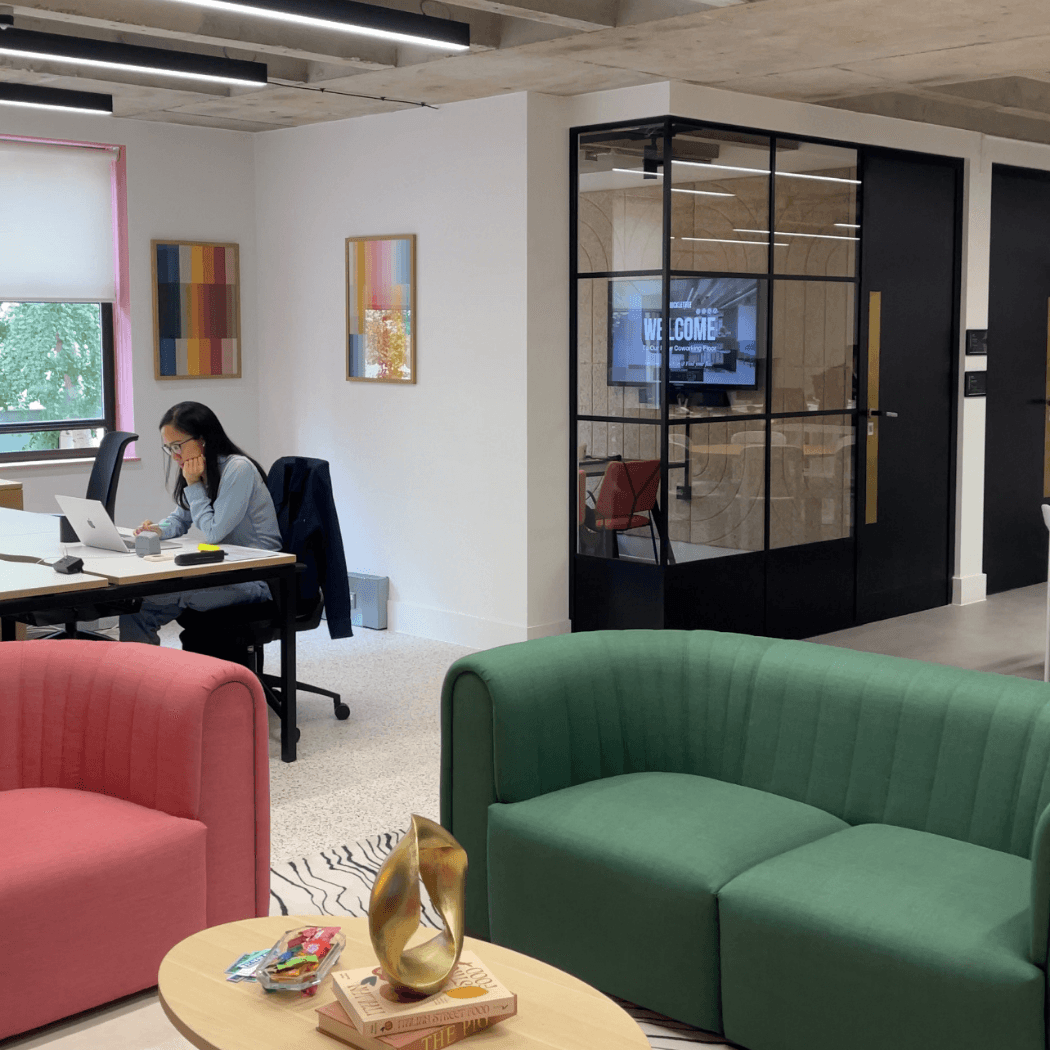 more shots of the dedicated coworoking space
