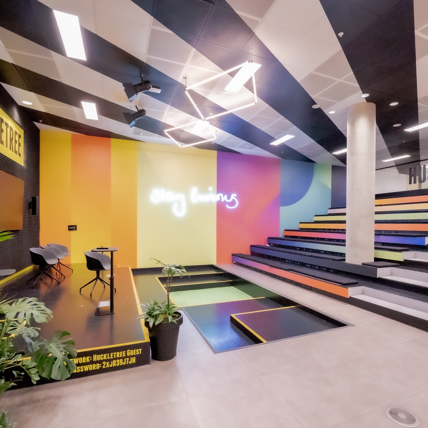 Huckletree west auditorium