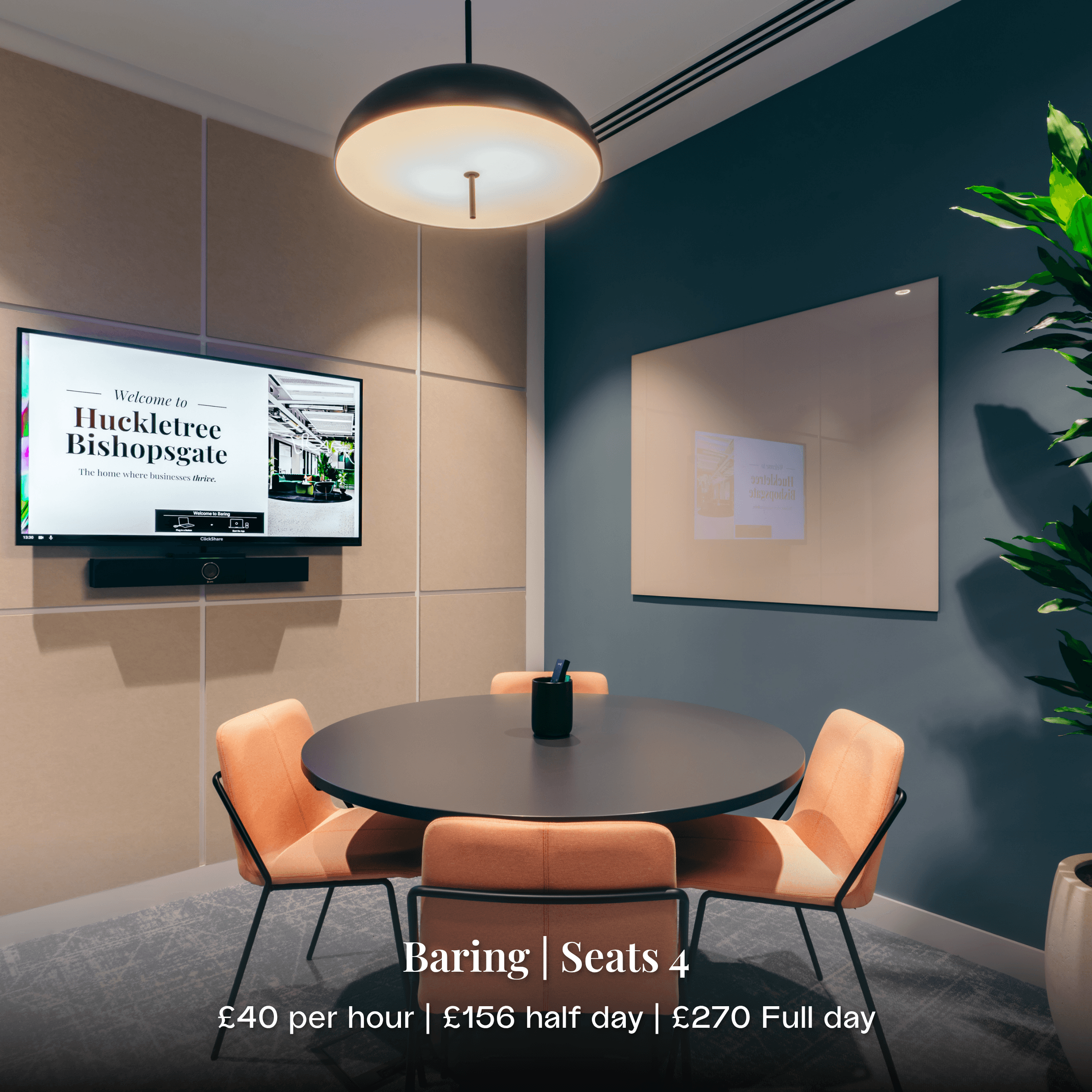 Baring meeting room in 8 bishopsgate