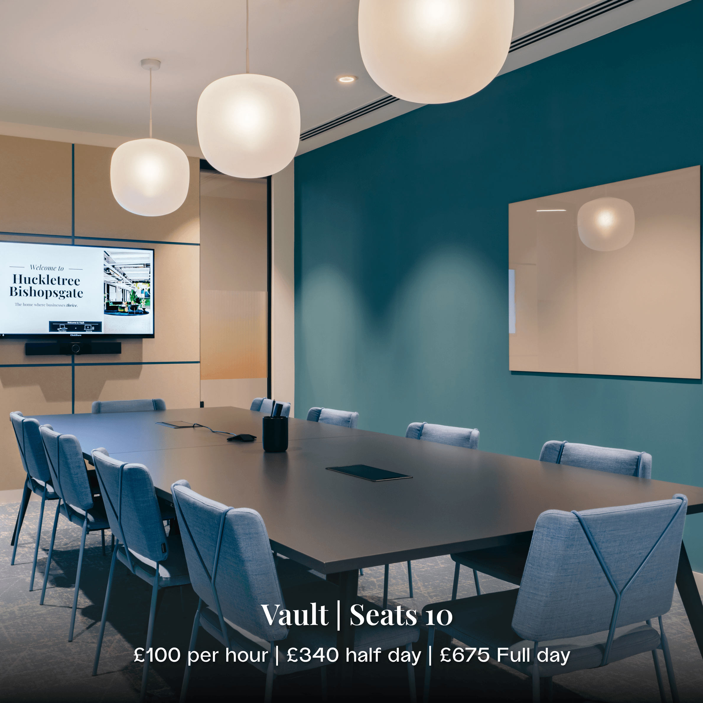 vault  meeting room in 8 bishopsgate