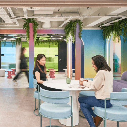 Corking breakout space
