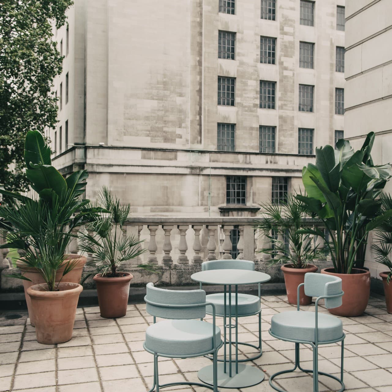 PUBLIC Hall terrace