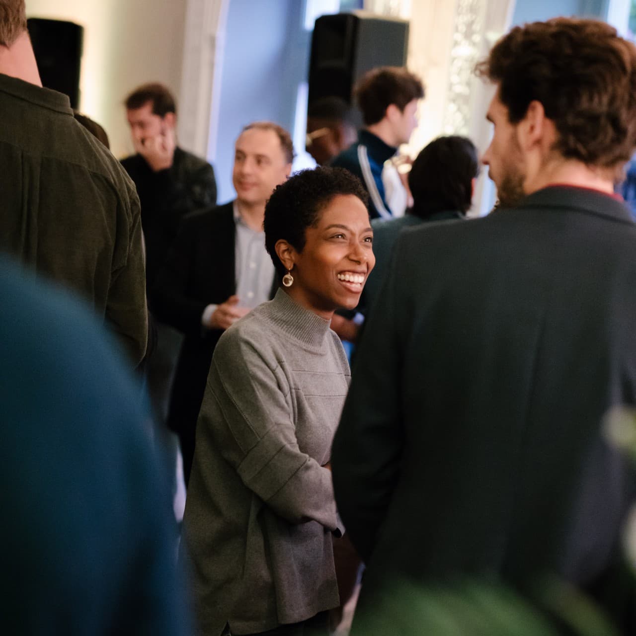 Public hall launch party
