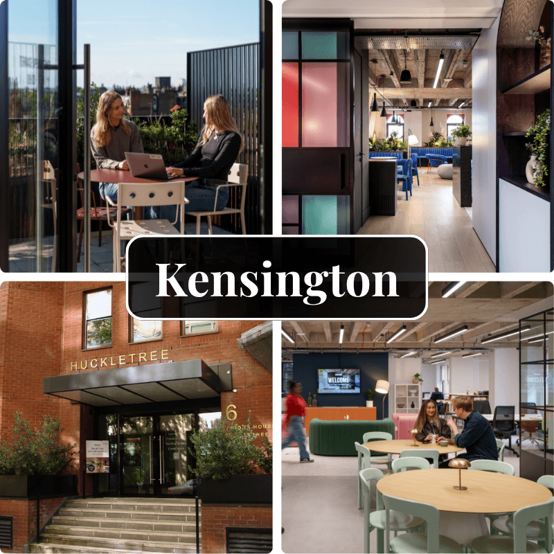 A collection of shots of the Kensington hub