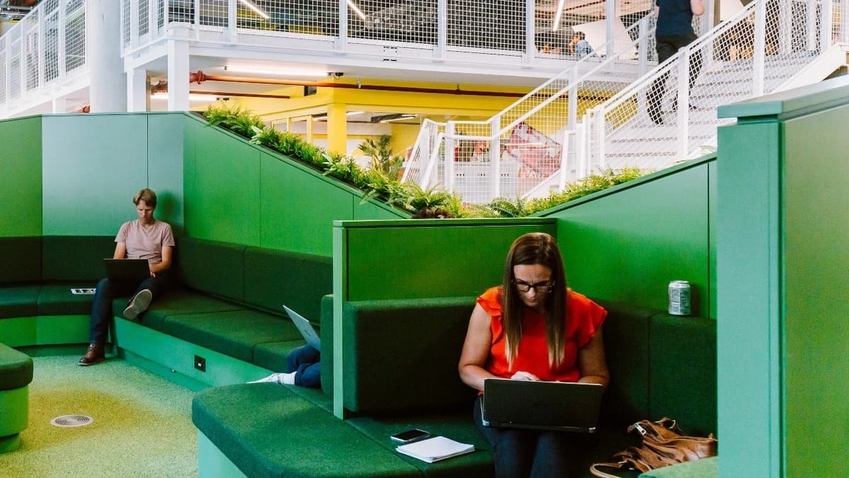 Huckletree White City Breakout Area