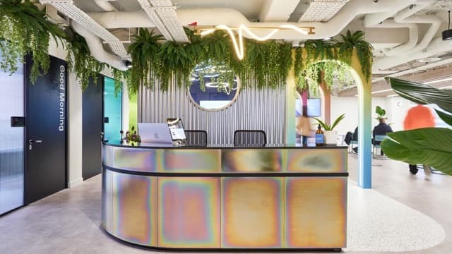 huckletree oxford circus reception