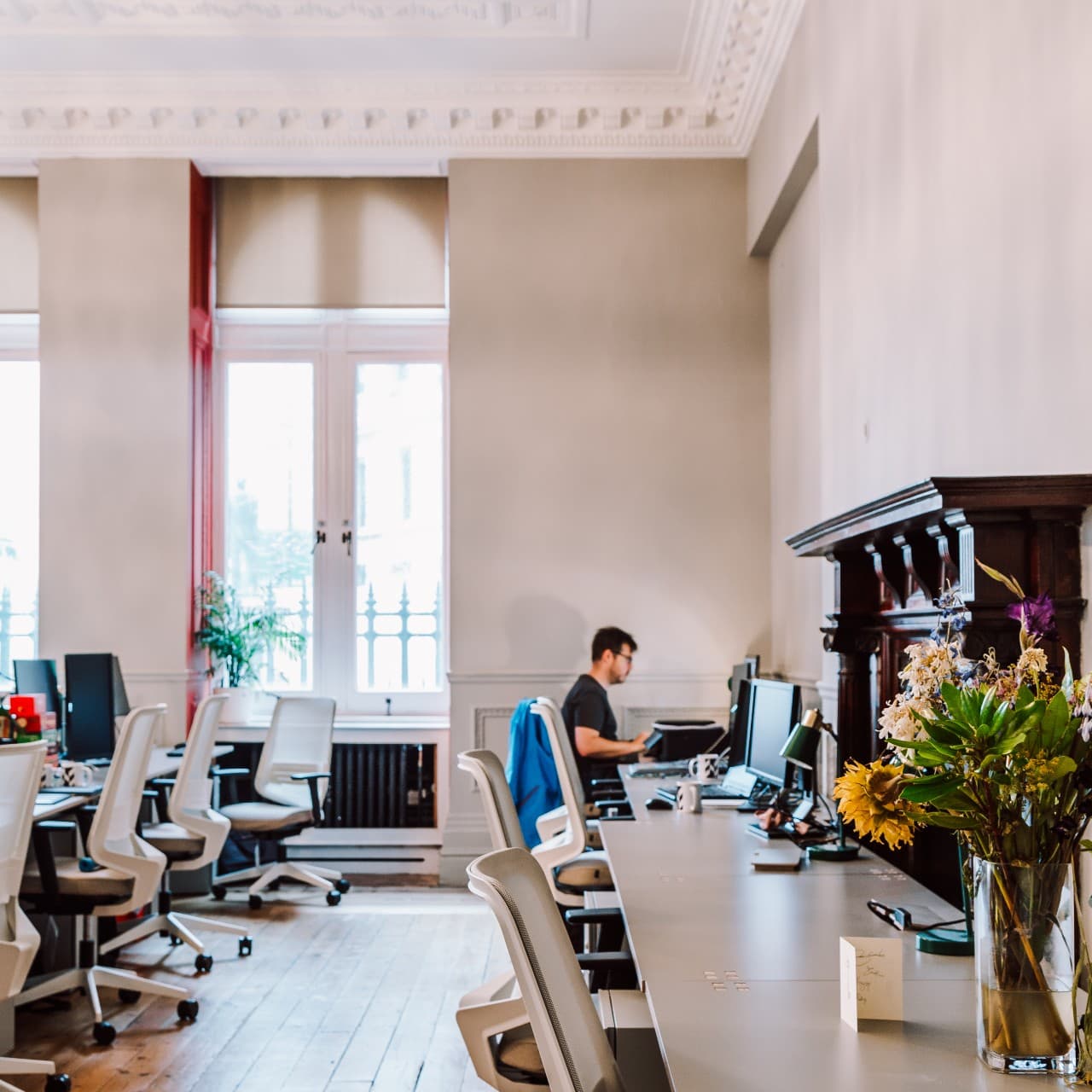 Coworking area