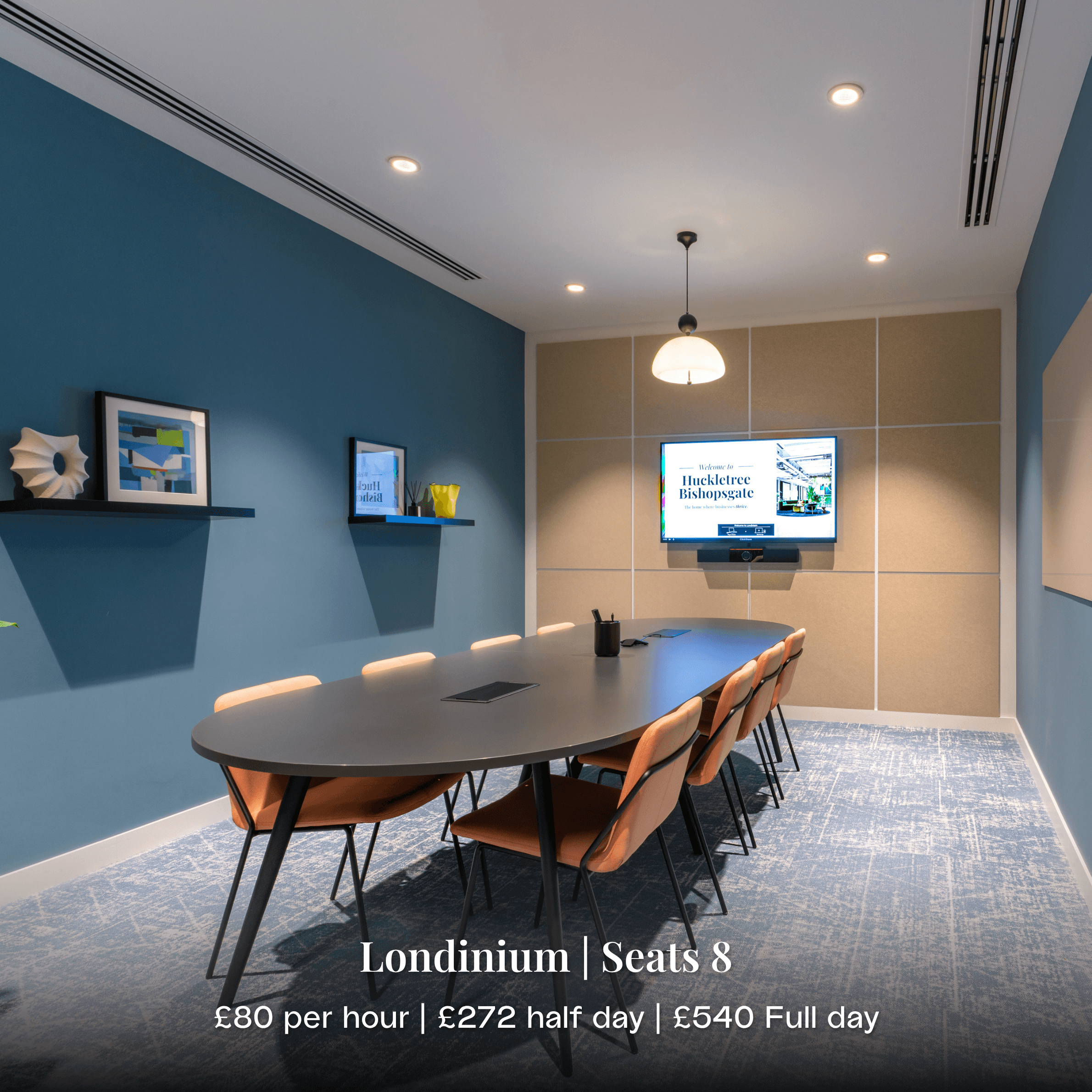 Londinium meeting room in 8 bishopsgate