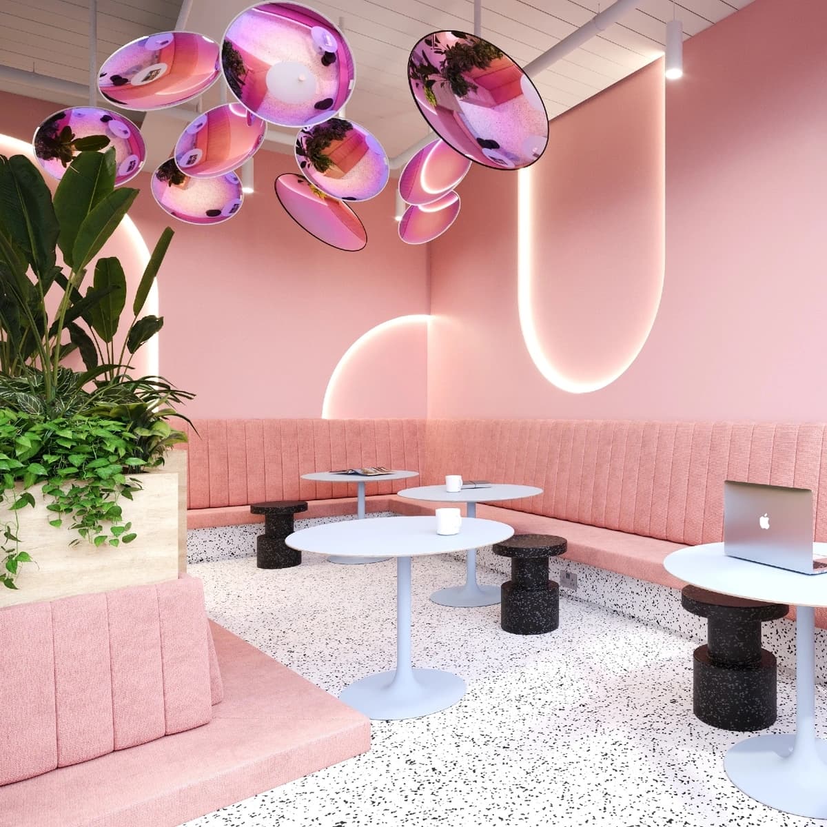 interior of huckletree office in liverpool street
