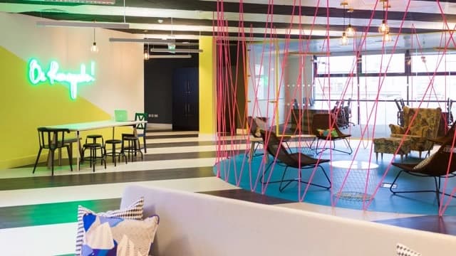 huckletree dublin breakout area