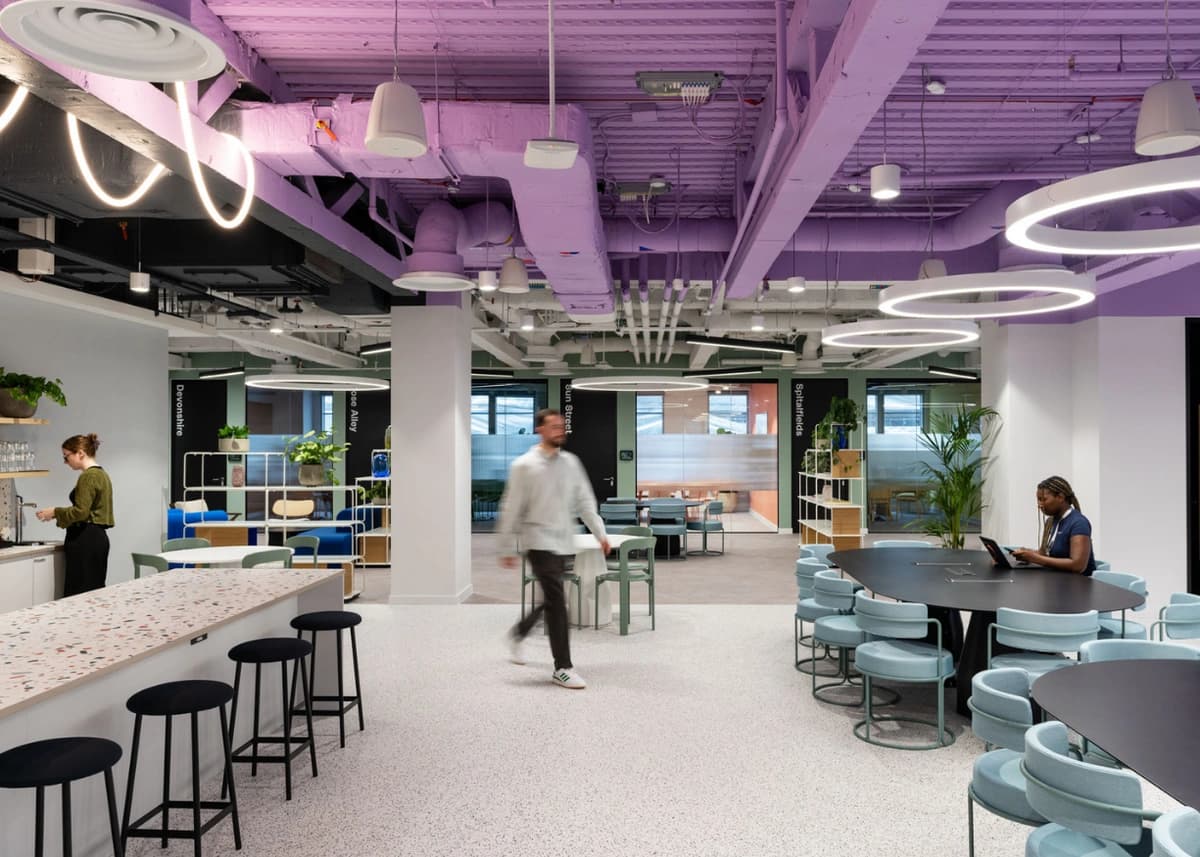 Liverpool St workspace