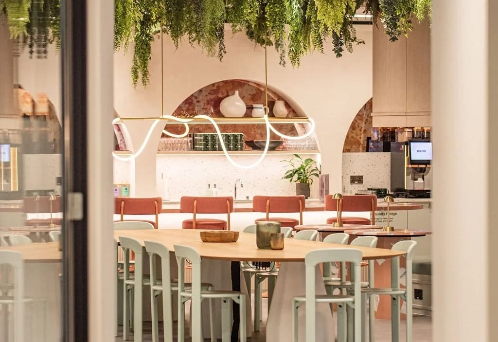 Bishopsgate third floor coworking space