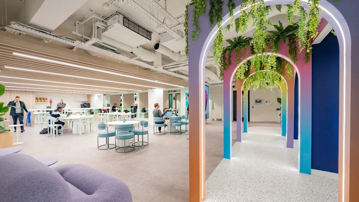 coworking space at Huckletree oxford street