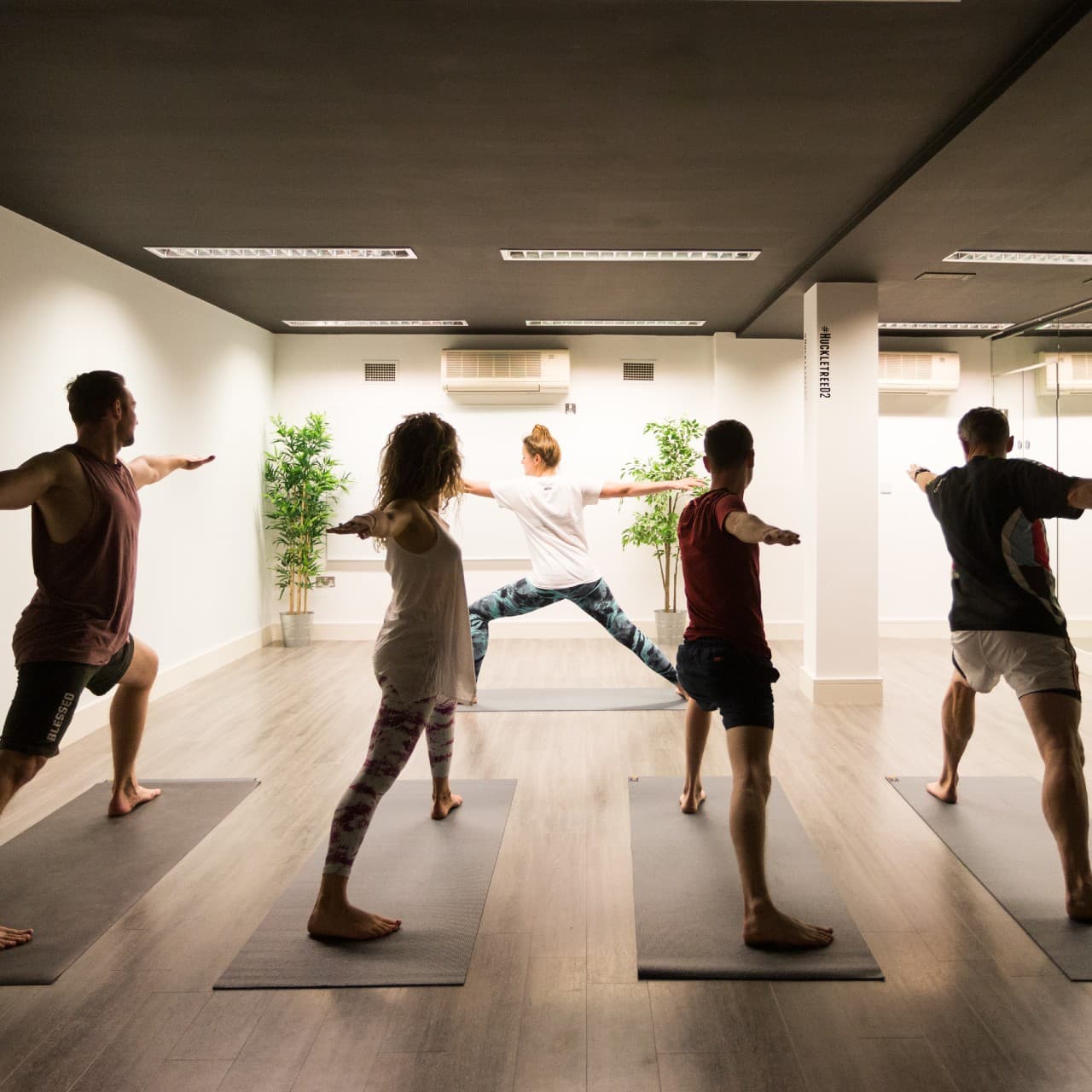 Huckletree Dublin yoga studio