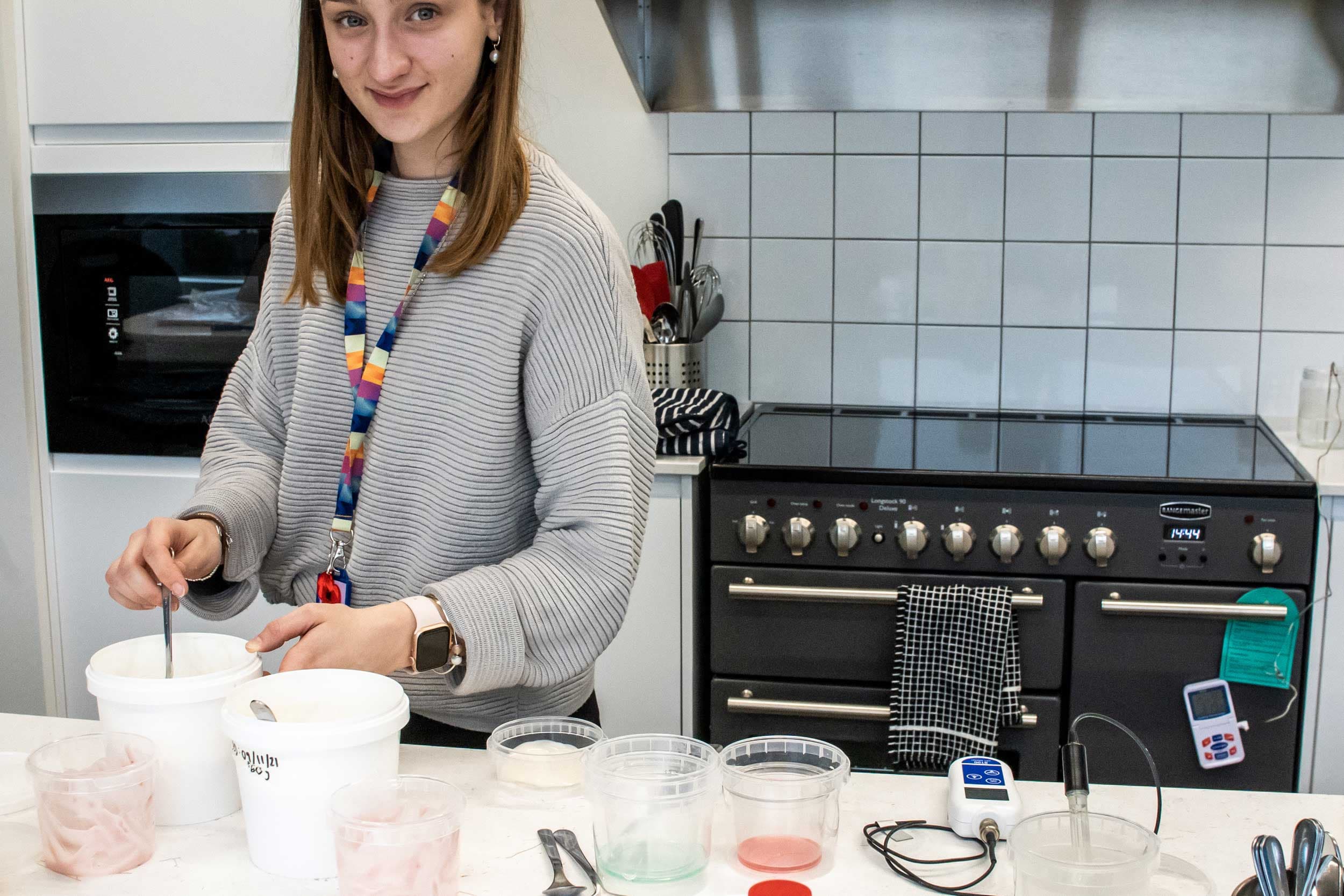 The Collective Dairy test kitchen
