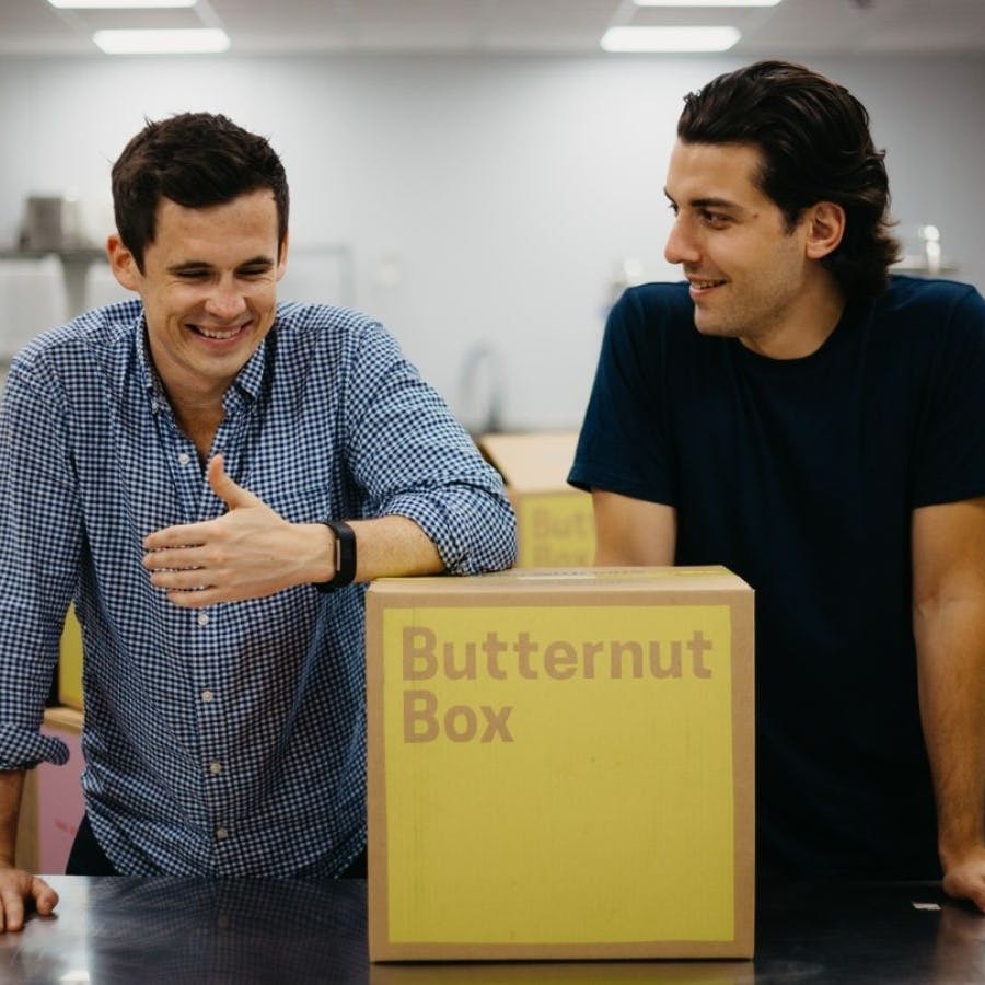 Butternut box founders kev and dave