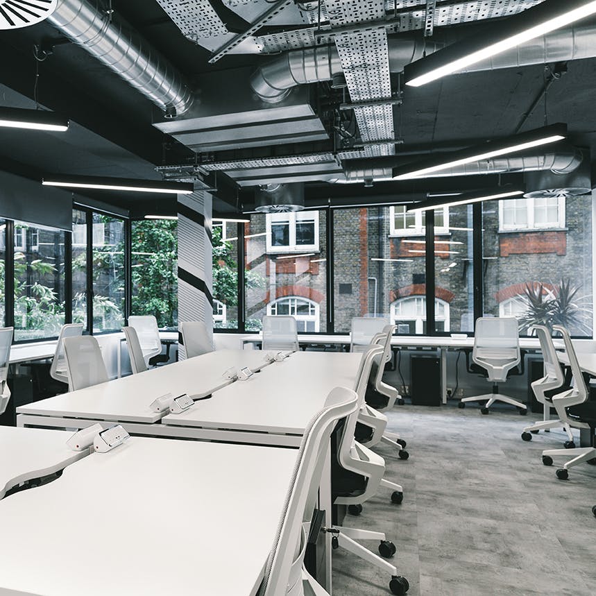 Private office, Huckletree Soho