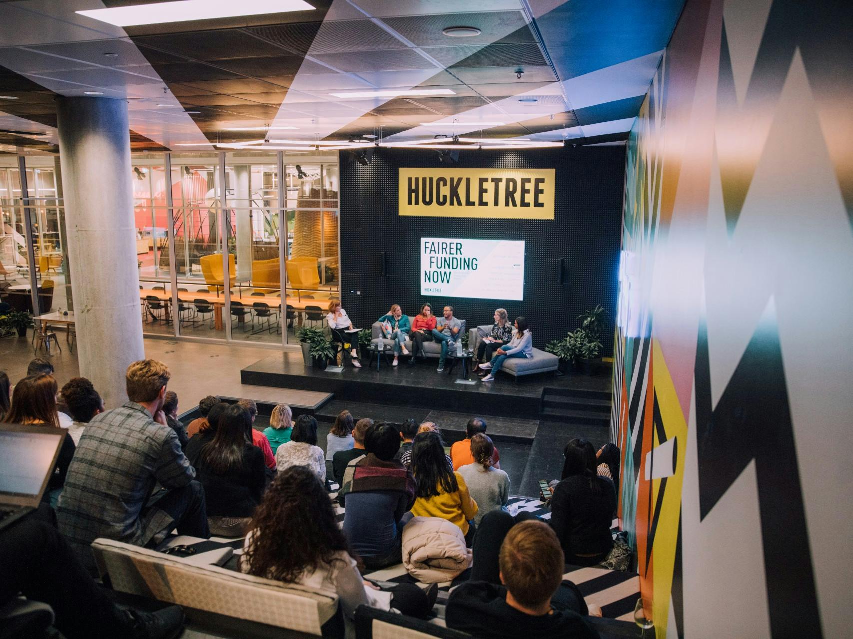 huckletree fairer funding campaign event
